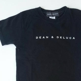ディーンアンドデルーカ(DEAN & DELUCA)のDEAN＆DELUCA  140㎝  黒  Tシャツ  ロゴ (Tシャツ(半袖/袖なし))