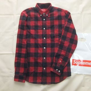 シュプリーム(Supreme)のSupreme Buffalo Check Shirt S Red シュプリーム(シャツ)