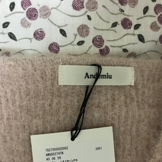 Andemiu(アンデミュウ)の【未使用】Andmiu:Vネックニット レディースのトップス(ニット/セーター)の商品写真