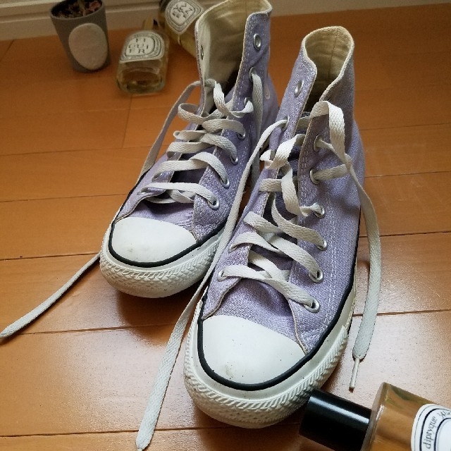 CONVERSE(コンバース)のCONVERSE　コンバース　パープル レディースの靴/シューズ(スニーカー)の商品写真