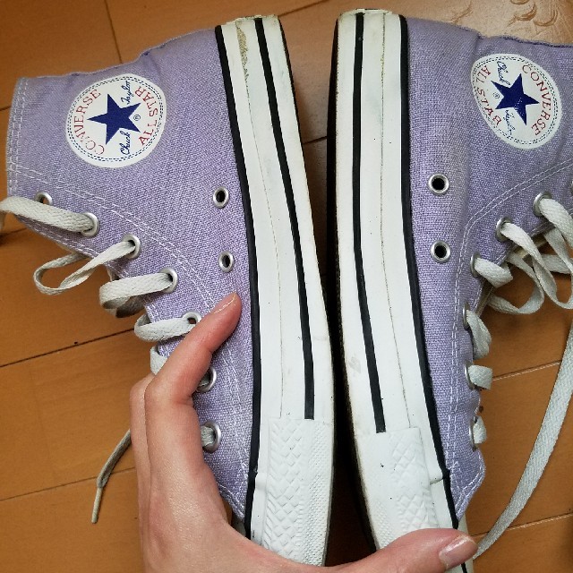 CONVERSE(コンバース)のCONVERSE　コンバース　パープル レディースの靴/シューズ(スニーカー)の商品写真