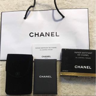 シャネル(CHANEL)のCHANEL♡あぶらとり紙(その他)