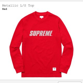 シュプリーム(Supreme)のSupreme Metallic L/S TOP Lサイズ 送料込み！(Tシャツ/カットソー(七分/長袖))