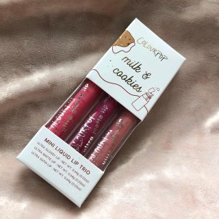 カラーポップ(colourpop)のcolourpop milk and cookies ミニリップトリオ(リップグロス)