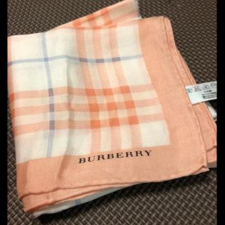 バーバリー(BURBERRY)のバーバリーシルクハンカチ(ハンカチ)