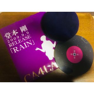 カシラ(CA4LA)の堂本剛 CA4LAコラボベレー帽（紫・CD・ショッパー付）(ハンチング/ベレー帽)