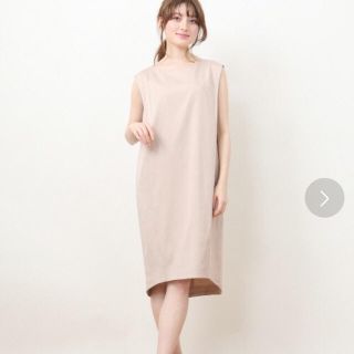 ルージュヴィフ(Rouge vif)のmimi様専用！  新品♡rouge vif♡シルキータックワンピース (ひざ丈ワンピース)