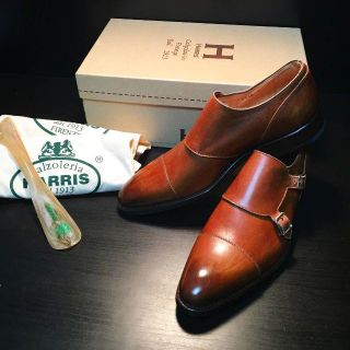 サントーニ(Santoni)のribbonさん専用　70%オフ【新品】Harris(ブランキーニ)  モンク(ドレス/ビジネス)