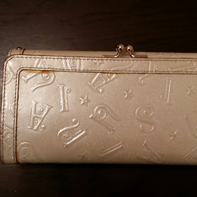 ANNA SUI(アナスイ)のANNA　SUI　中古　長財布　白 レディースのファッション小物(財布)の商品写真