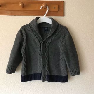 ベビーギャップ(babyGAP)のbaby GAP ニットカウチン カーディガン 80(その他)