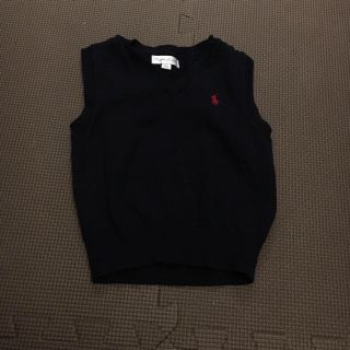 ラルフローレン(Ralph Lauren)の美品 ラルフローレン ベスト 12M(ニット/セーター)