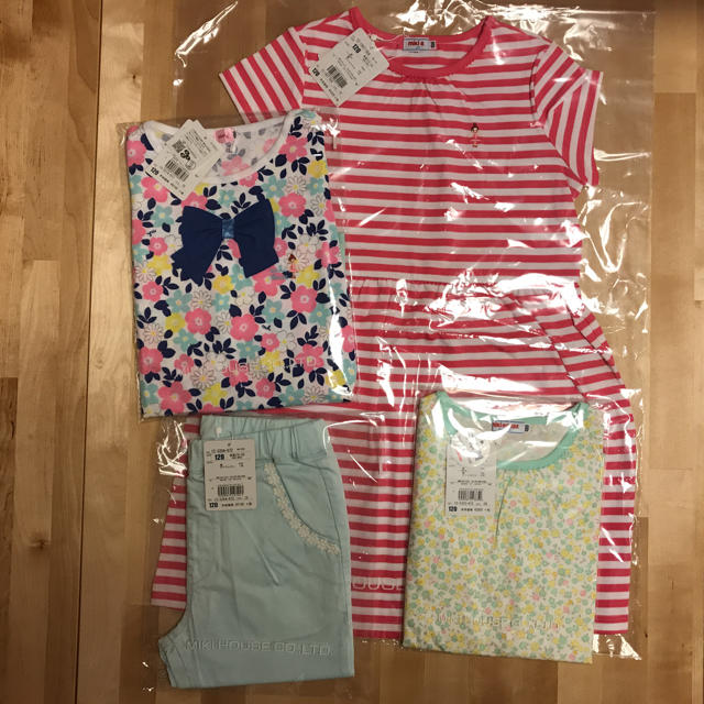 mikihouse(ミキハウス)のミキハウス サマーパック 120 女児 キッズ/ベビー/マタニティのキッズ服女の子用(90cm~)(その他)の商品写真