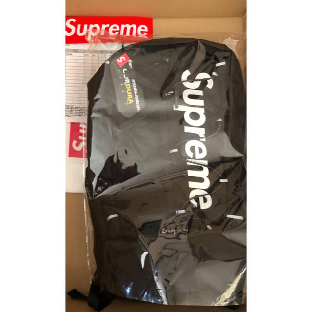 2024登場！ Supreme Backpack 2017SSモデル 黒 半タグ付 未使用 バッグ