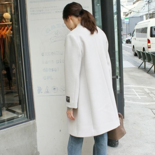 SLOBE IENA　 PORTLAND Vネックフレアーコート 1