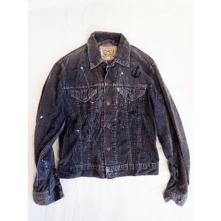 リーバイス(Levi's)のペンキリメイク ☆　Levi's コーデュロイジャケット(Gジャン/デニムジャケット)