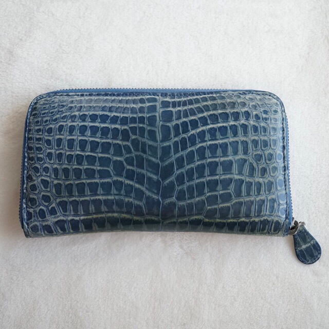 入手困難】【BOTTEGA VENETA】クロコダイル 長財布-