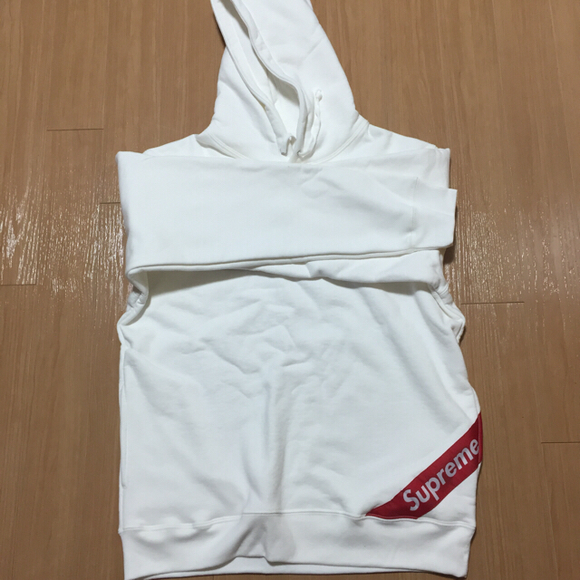 Supreme Corner label hooded コーナーラベル