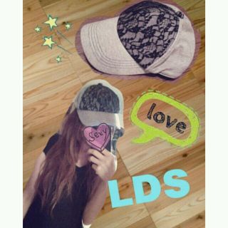 エルディーエス(LDS)のｽｳｪｯﾄ×ﾚｰｽ♡ｶｯｺ可愛いCap(キャップ)