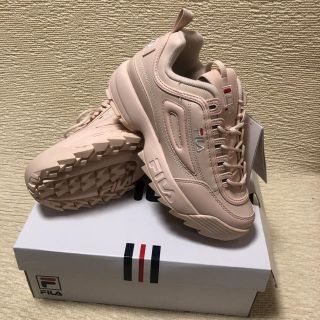 フィラ(FILA)のFILA DISRUPTER 2 ピンク 24.0cm(スニーカー)