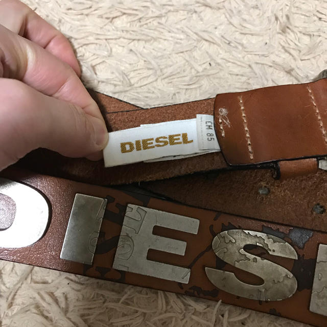 DIESEL - ディーゼル ロゴ ベルトの通販 by MamA's shop｜ディーゼル