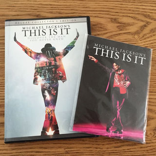 DVD MJ /THIS IS IT ２枚組 ポストカード付(その他)