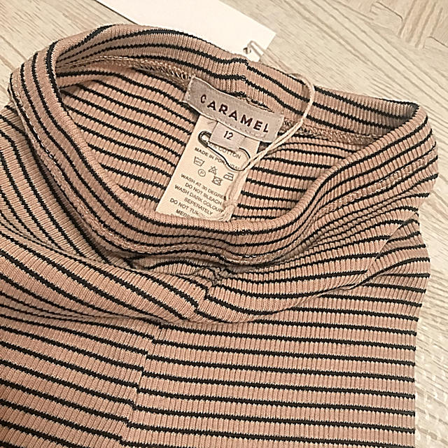 キャラメル  17AW Dalton baby リブレギンス 12m 新品