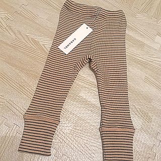 キャラメルベビー&チャイルド(Caramel baby&child )のキャラメル  17AW Dalton baby リブレギンス 12m 新品(パンツ)