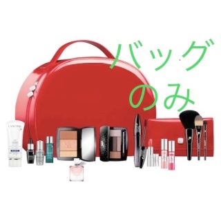 ランコム(LANCOME)のランコム 赤エナメルバッグ(ハンドバッグ)