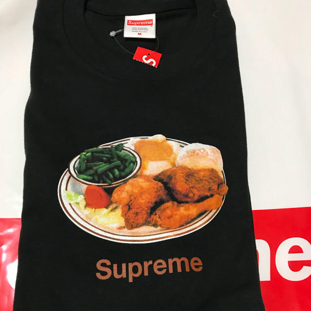 Tシャツ/カットソー(半袖/袖なし)Supreme chicken dinner Tee ブラック