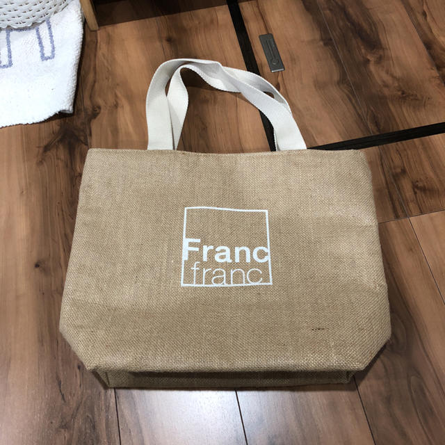 Francfranc(フランフラン)の新品 タグなし フランフラン 保冷 エコバッグ レディースのバッグ(エコバッグ)の商品写真