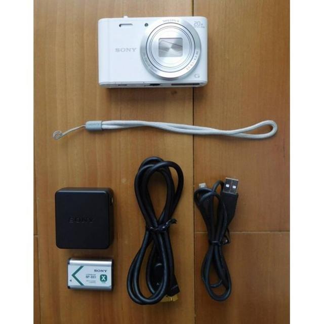 SONY - 中古美品 SONY☆サイバーショットDSC-WX350 Cyber-shot 白の