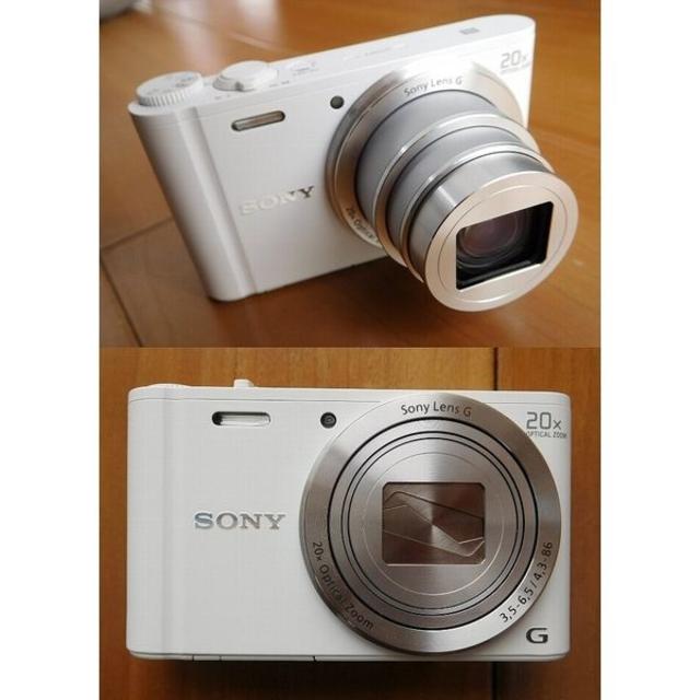 SONY - 中古美品 SONY★サイバーショットDSC-WX350 Cyber-shot 白の通販 by yqw06712's shop