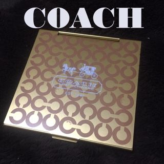 コーチ(COACH)の【新品】coach折畳みミラー(ミラー)