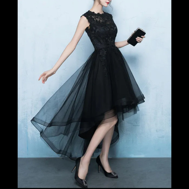 新品未使用 二次会 結婚式 ドレス ワンピース レディースのフォーマル/ドレス(ミディアムドレス)の商品写真