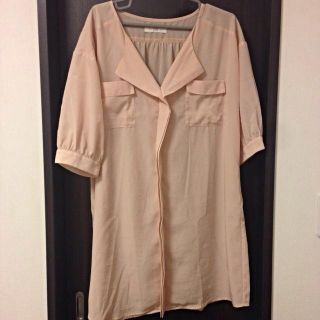 ローリーズファーム(LOWRYS FARM)の♡美品♡ローリーズファーム薄ピンクワンピ(ミニワンピース)