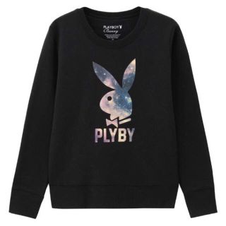 プレイボーイ(PLAYBOY)のプレイボーイ 銀河 トレーナー 黒(スウェット)