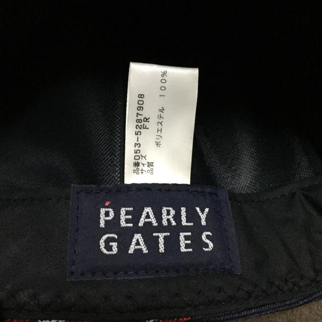 PEARLY GATES(パーリーゲイツ)のパーリーゲイツ 帽子 メンズの帽子(キャップ)の商品写真