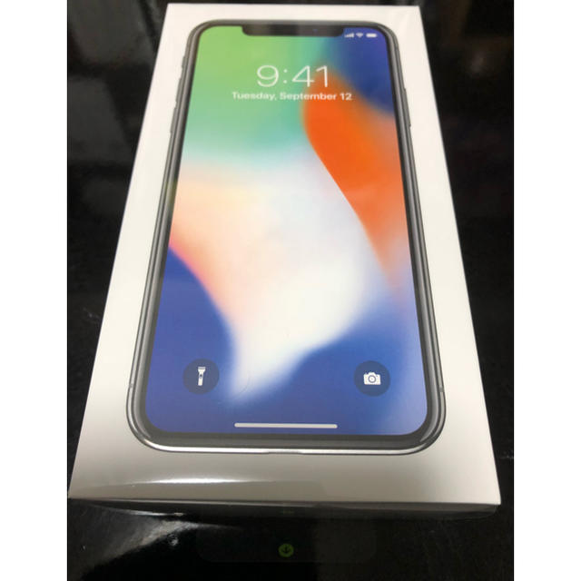 在庫処分値下げ iPhoneX 256GB シルバー 国内版SIMフリー iPhone