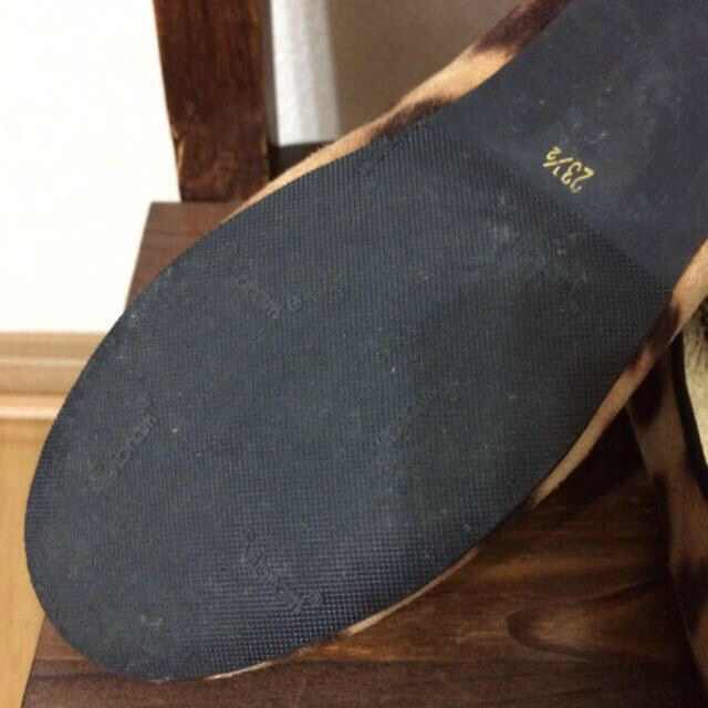 Odette e Odile(オデットエオディール)のレオパード柄 ローファー レディースの靴/シューズ(ローファー/革靴)の商品写真