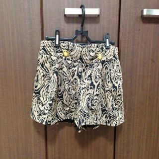 ペイズリー柄ショーパン(ショートパンツ)