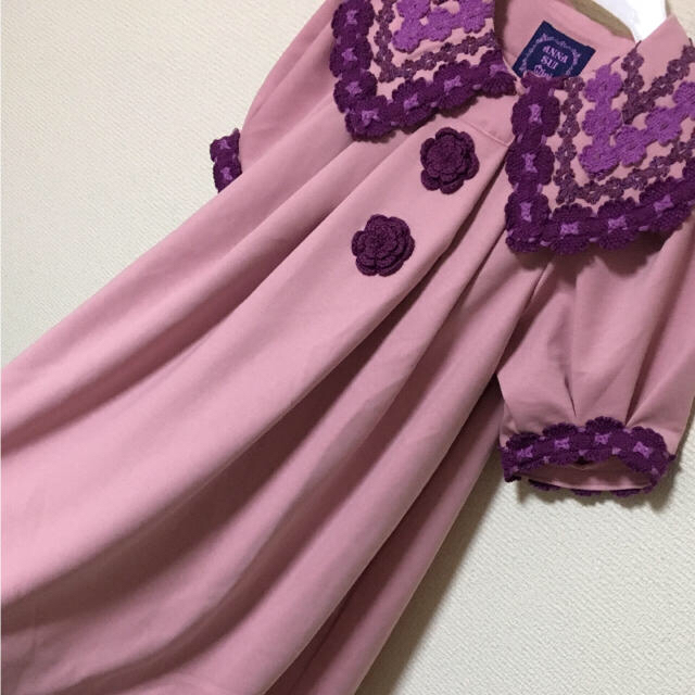 ANNA SUI mini(アナスイミニ)の2点おまとめ専用！アナスイ ミニ☆バルーン ワンピース☆ キッズ/ベビー/マタニティのキッズ服女の子用(90cm~)(ワンピース)の商品写真