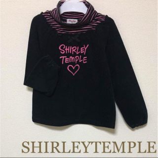 シャーリーテンプル(Shirley Temple)のシャーリーテンプル☆長袖 トレーナー チュニック 黒☆メゾピアノ お好きな方にも(Tシャツ/カットソー)