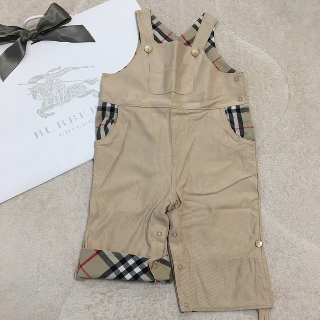 BURBERRY(バーバリー)の専用 リバーシブル  Burberry バーバリー パンツ キッズ/ベビー/マタニティのベビー服(~85cm)(パンツ)の商品写真