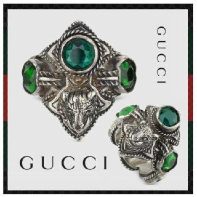 Gucci(グッチ)のgucci ミケーレ タイガー リング メンズのアクセサリー(リング(指輪))の商品写真