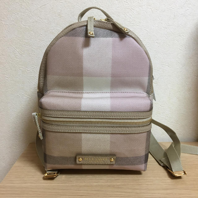 リュック/バックパック新品ブルーレーベルクレストブリッジリュック♥︎ピンク