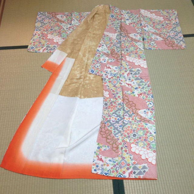 着物 kimono レディースの水着/浴衣(振袖)の商品写真