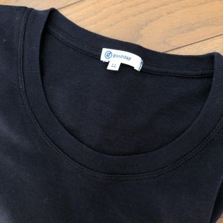 レディース長袖Tシャツ LLサイズ 黒 綿100% used (Tシャツ(半袖/袖なし))