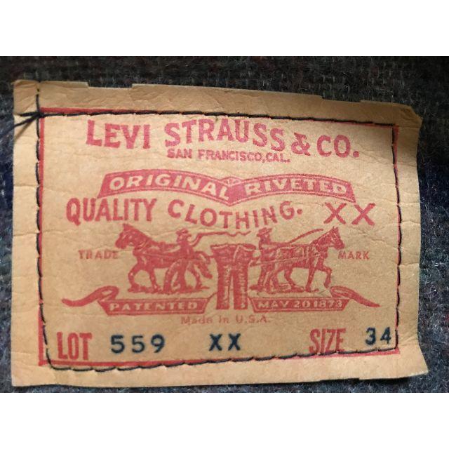 Levi's - 559XX 60's LEVI' ビッグE 刻印D フラップ裏ライト Levi's - 559XX 60's LEVI' ビッグE 刻印D フラップ裏ライト