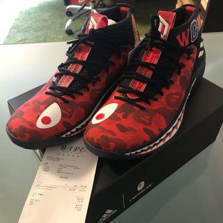 アベイシングエイプ(A BATHING APE)の27.0 bape adidas dame4(スニーカー)