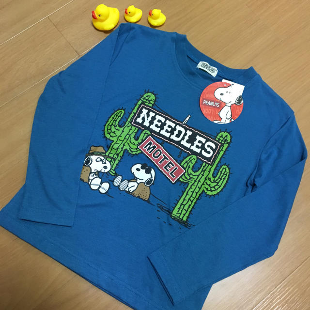 PEANUTS(ピーナッツ)の【新品】PEANUTS ロングスリーブTシャツ キッズ/ベビー/マタニティのキッズ服男の子用(90cm~)(Tシャツ/カットソー)の商品写真